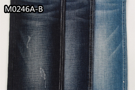 150cm 9.1Oz Cotton Spandex Denim Fabric For Jeans Dress Shirting Clothing Crosshatch Slub Tie Dye