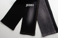 Wholesale 11 Oz  Super Stretch  Black Woven  Denim Fabric  For Jeans